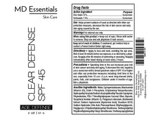 Load image into Gallery viewer, Clear Defense SPF 45 (2 oz)